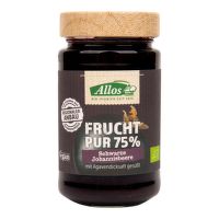 Black currant furit spread organic 250 g   ALLOS