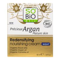Precieux argan mature skin Redensifying nourishing cream night organic 50 ml   SO’BiO étic