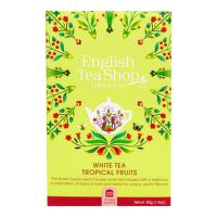 White tea with tropical fruit organic 20 bags   ENGLISH TEA SHOP