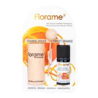 Provencal wooden diffuser + essential oil Sweet orange 10 ml BIO FLORAME