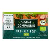 Herb bouillon cubes parsley organic 80 g   NATUR COMPAGNIE