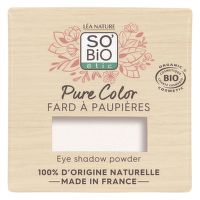 Eye shadow natural 06 Strass White PURE COLOR 3 g Organic   SO’BiO étic