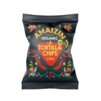 Corn chips chilli organic 75 g   AMAIZIN