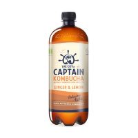 Captain kombucha ginger and lemon organic 1 l   THE GUTSY