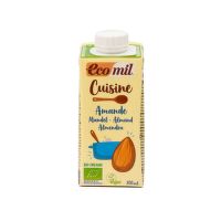 Almond cuisine cream organic 8,5 % fat 200 ml   ECOMIL 