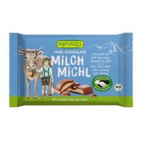 Milk chocolate with milk filling 100 g BIO   RAPUNZEL