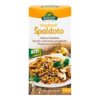 Spelt risotto with mushrooms organic 210 g   BIOLINIE