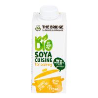 Soy cream for cooking organic 7 % fat 200 ml   THE BRIDGE