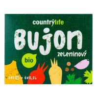Vegetable bouillon cubes organic 66 g   COUNTRY LIFE