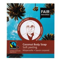 Body Saop Coconut Soft peeling 2x80 g   FAIR SQUARED