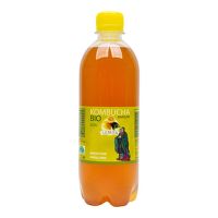 Kombucha bancha lemon organic 500 ml   STEVIKOM