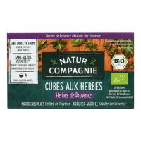 Herb bouillon cubes with Provencal herbs organic 80 g   NATUR COMPAGNIE