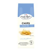 1591 Potato chips without salt organic 115 g   EMILE NOËL