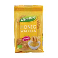 Waffle honey mini organic 150 g   DENNREE