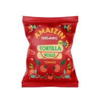 Corn tomato chips organic 100 g   AMAIZIN