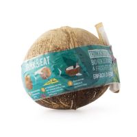 Kokosový ořech s brčkem "drink and eat" BIO (ks) 