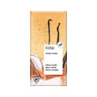 White chocolate with vanilla organic 80 g    VIVANI