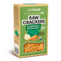 Life Crackers vegetables organic RAW 90 g   LIFEFOOD
