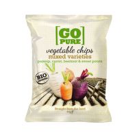 Vegetable chips organic 40 g   GO PURE