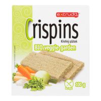 Veggie garden crispbread organic 100 g   EXTRUDO