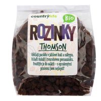 Raisins Thompson organic 500 g   COUNTRY LIFE