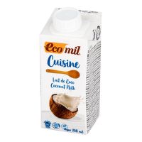 Coconut-Based Cream Alternative 7 % fat organic 200 ml   ECOMIL