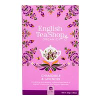 Chamomile tea and lavender organic 20 bags   ENGLISH TEA SHOP