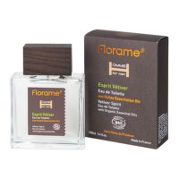 Eau de Toilette HOMME Vetiver Spirit organic 100 ml    FLORAME