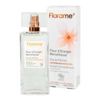 Natural perfume water FLEUR D'ORANGER MERVEILLEUS — Wonderful Orange Blossom 50 ml Organic FLORAME