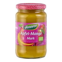 Apple-mango puree organic 360 g   DENNREE