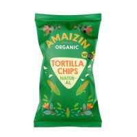 Corn chips natural organic 150 g   AMAIZIN