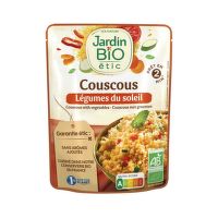 Ready-to-eat – organic couscous with vegetables 220 g   JARDIN BIO