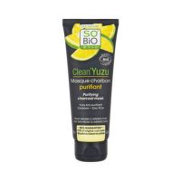 Organic purifying charcoal mask Clean Yuzu 75 ml   SO’BiO étic