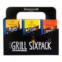 Grill set of 6 types of spices 395 g BIO   SONNENTOR