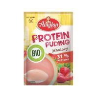 Gluten-free strawberry protein pudding organic 45 g   AMYLON