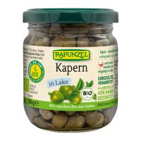 Capers in brine organic 206 g   RAPUNZEL