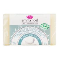 Plant Soap bar Hypoallergenic organic 100 g   EMMA NOËL