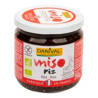 Rice miso organic 390 g   DANIVAL