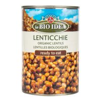Sterilized lentils organic 400 g   BIO IDEA