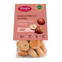 Hazelnut lumps organic 100 g   ZEMANKA