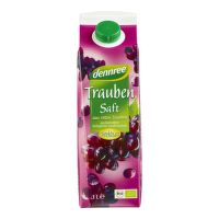 Red grape juice organic 1 l   DENNREE