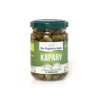 Capers in vinegar 140 g ORGANIC   BIO ORGANICA ITALIA