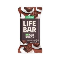Lifebar organic Oat snack bar with hazelnuts and chocolate 40 g   LIFEFOOD