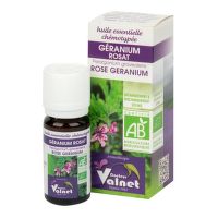 Essential oil Rose geranium organic 10 ml   DOCTEUR VALNET