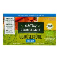 Vegetable bouillon cubes without salt organic 68 g   NATUR COMPAGNIE