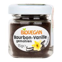Vanilla ground glass organic 15 g   BIOVEGAN