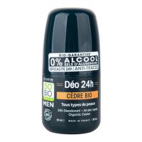 Natural deodorant 24h MEN Cedar Organic 50 ml   SO’BiO étic