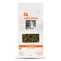 Durum wheat semolina fusilli with spinach organic 500 g   GIROLOMONI
