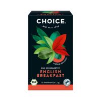 Black tea English breakfast 20 bags organic 44 g   CHOICE