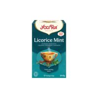 Licorice Mint Tea 17 bags organic 30.6 g   YOGI TEA